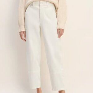 Everlane Barrel Pant Bone 4